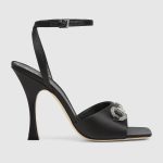 Gucci Women’s sandal with crystal Horsebit
